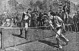 Лаун-теннисный матч в Уимблдоне (1882 г.)